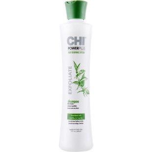 Стимулирующий шампунь-эксфолиант Power Plus Exfoliate CHI, 355 мл