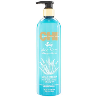 Шампунь для вьющихся волос с алоэ вера Aloe Vera CHI, 340 мл