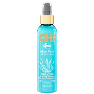 Кондиционер несмываемый с анти-фриз эффектом Aloe Vera CHI, 177 мл