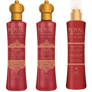 Набор для увлажнения волос Hydrating Royal Treatment CHI, (355мл/355мл/118мл)