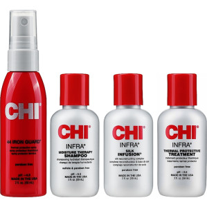 Набор для ухода за волосами The Essentials Travel CHI, (59 мл/59 мл/59 мл/59 мл)