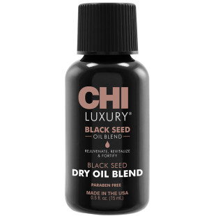 Масло черного тмина Luxury Black Seed Oil CHI, 15 мл